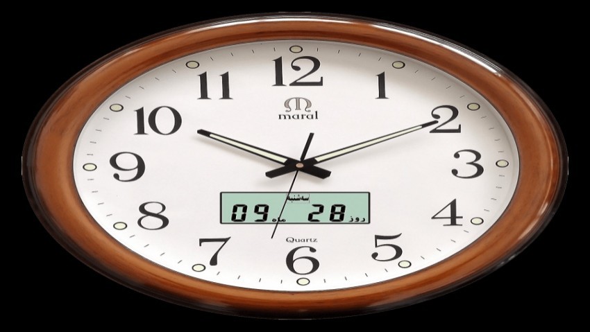 Wholesale wall clock with calendar