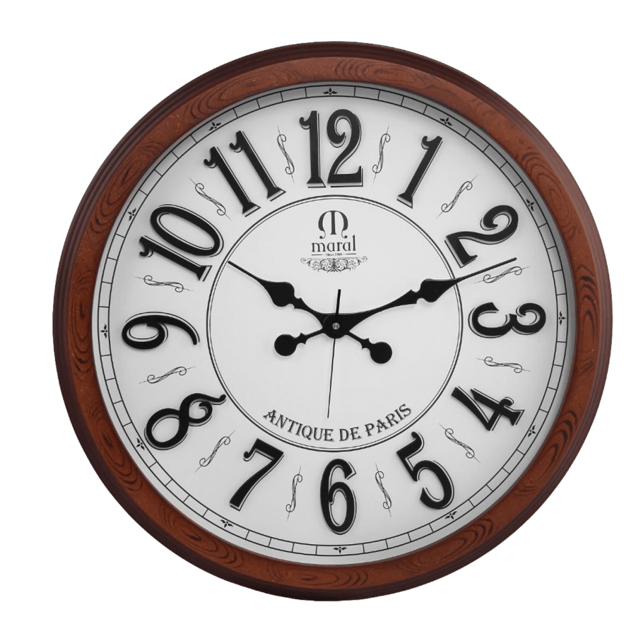 divar saatı Maral kodu W602 taxta1