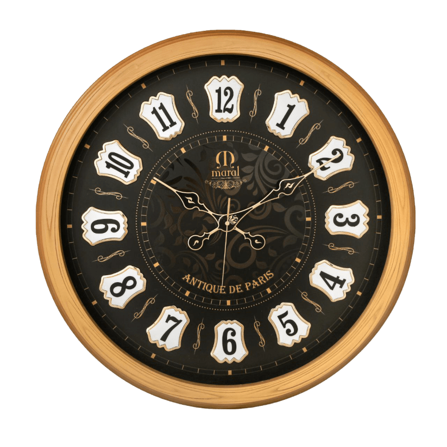 divar saatı Maral kodu W606 taxta2