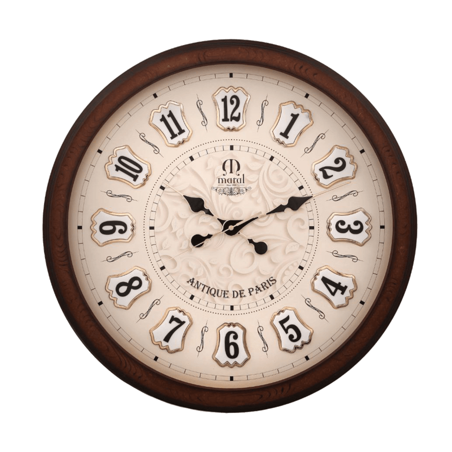 divar saatı Maral kodu W604 taxta3