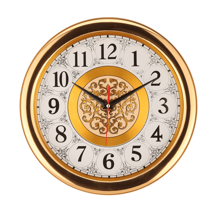 Wall Clock Maral Code 320 Golden1