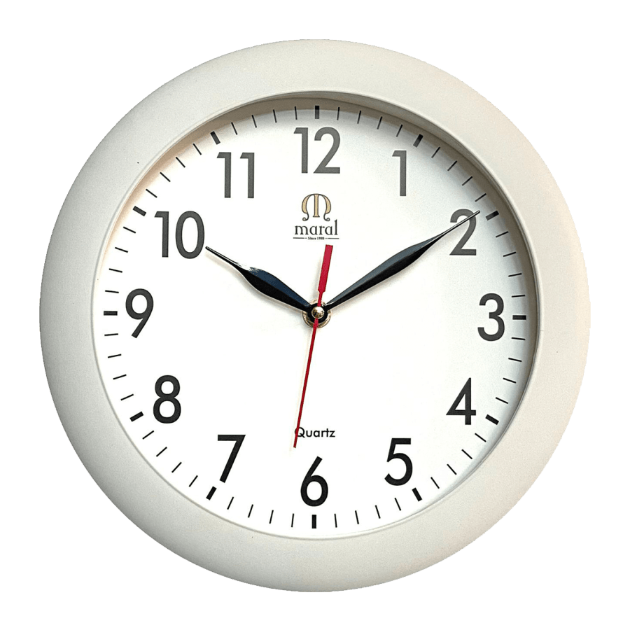 Wall Clock Maral Code 38 (wood pattern)3