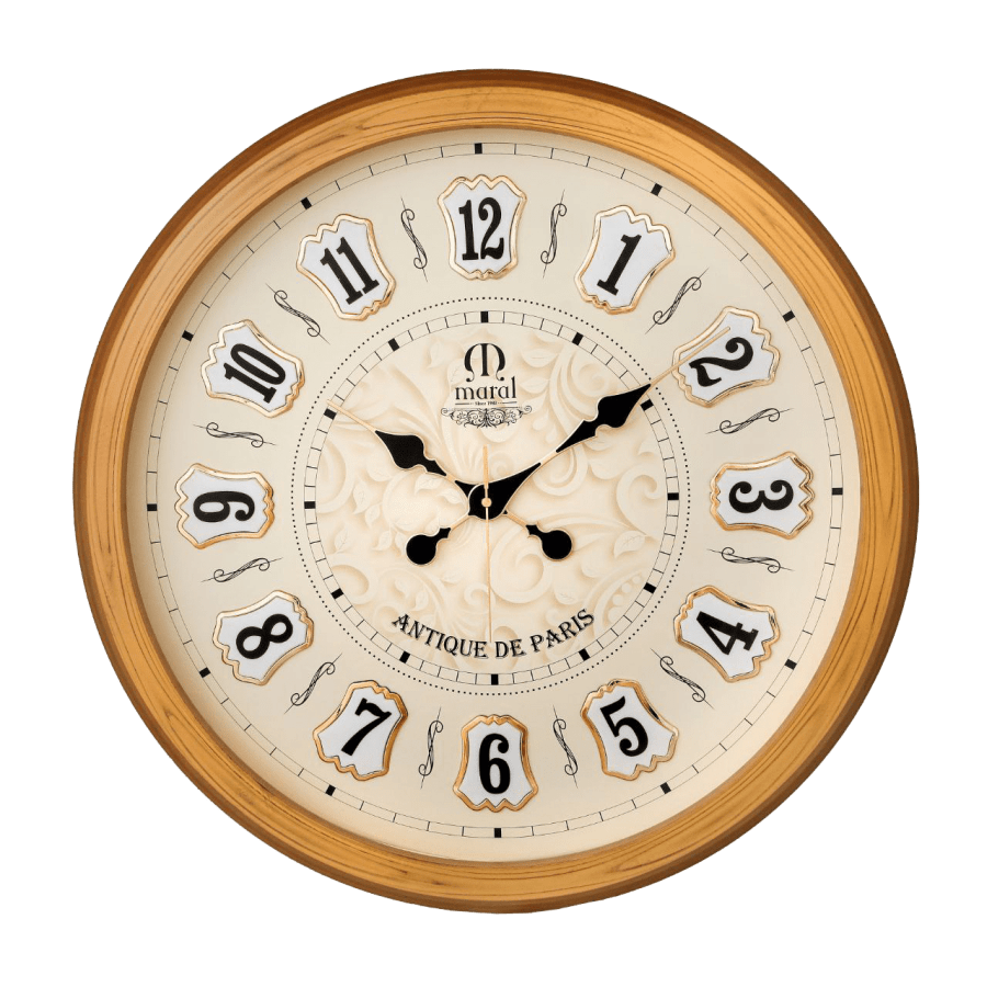 Wall Clock Maral Code W606 Wooden3