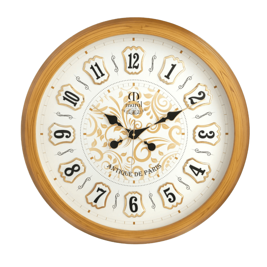 Wall Clock Maral Code W606 Wooden1